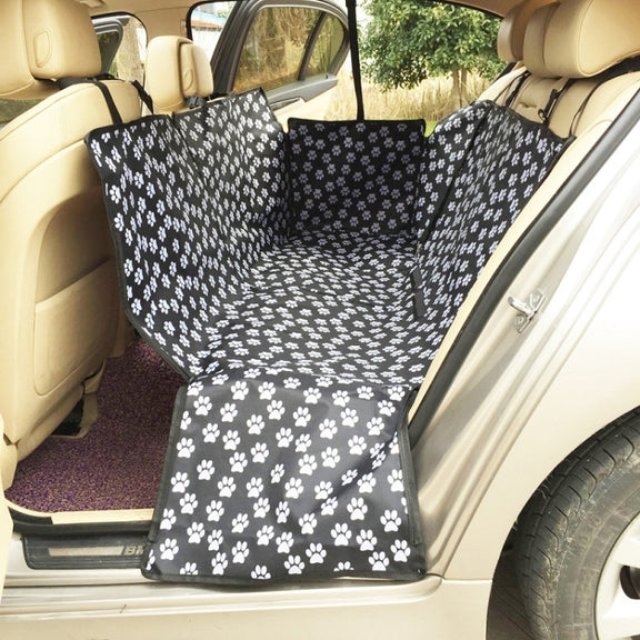 130x145x40cm Car Water-resistant Dirt-proof Thickened Rear Seat Pet Mat