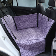Car Single Seat Water-resistant Pet Seat Protective Pad, Color: Purple Cloud