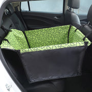 Car Single Seat Water-resistant Pet Seat Protective Pad, Color: Green Cloud