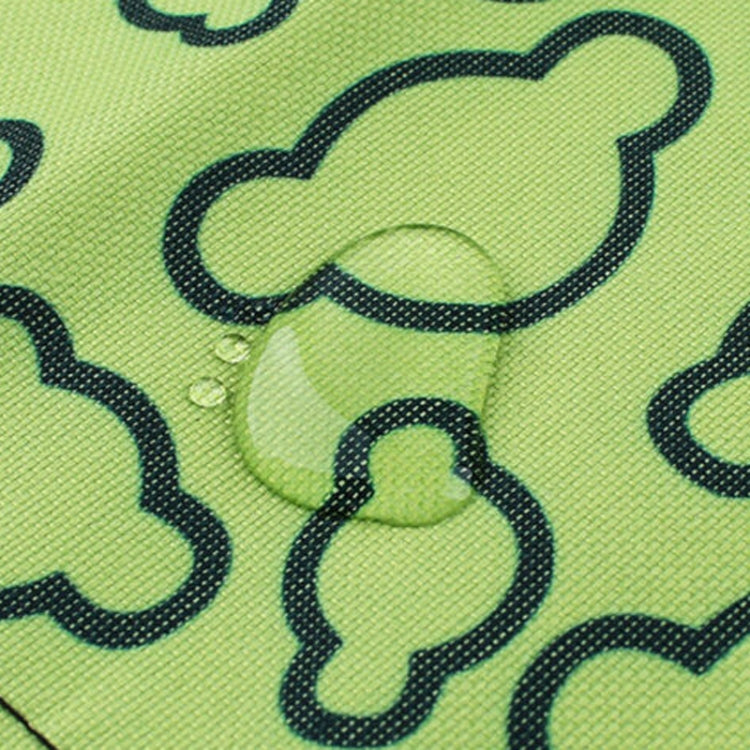 Car Single Seat Water-resistant Pet Seat Protective Pad, Color: Green Cloud