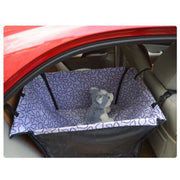Car Single Seat Water-resistant Pet Seat Protective Pad, Color: Green Cloud