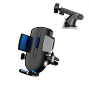 2 In 1 Car Cell Phone Telescopic Holder Universal Automobile Navigation Bracket(Blue)