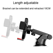 2 In 1 Car Cell Phone Telescopic Holder Universal Automobile Navigation Bracket(Blue)