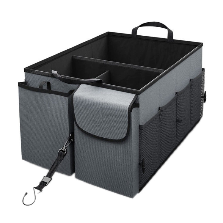 Car Foldable Glove Storage Box Trunk Organizer(Grey)