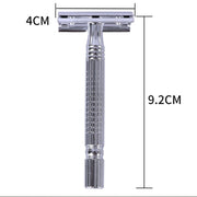Junjie Shaving And Beard Razor Stand Old Style Double Sided Manual Shaver