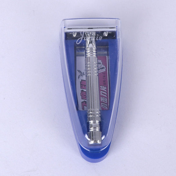 Junjie Shaving And Beard Razor Stand Old Style Double Sided Manual Shaver