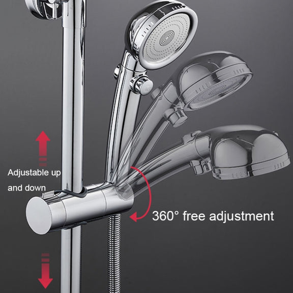 Straight-buckle Adjustable Shower Bracket Shower Rod Lift Base Shower Head Rack(18-25)