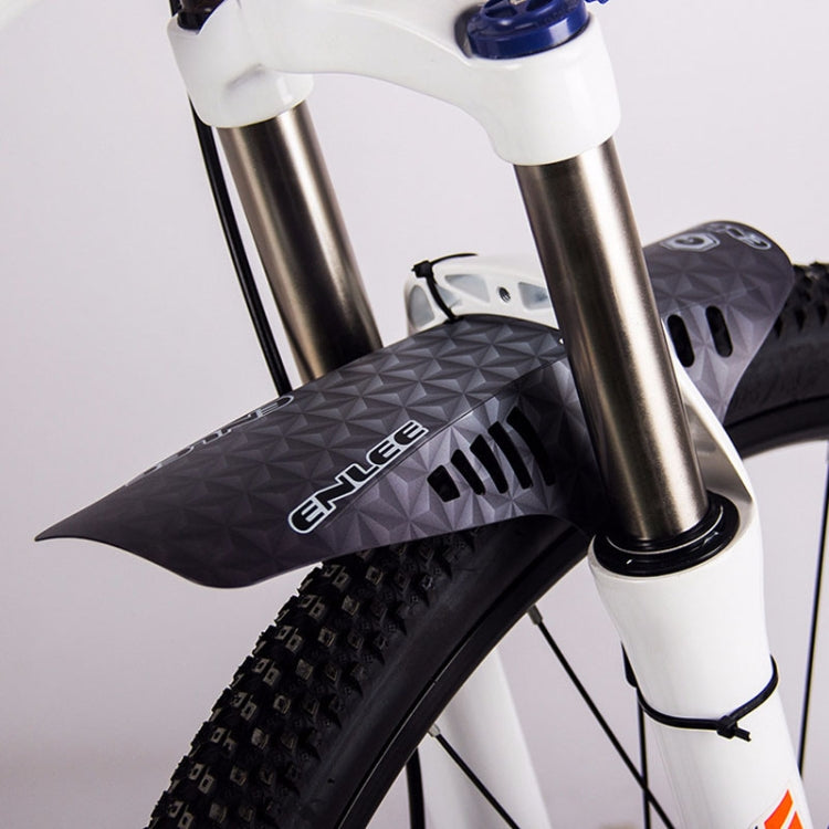 ENLEE E19001 Bicycle Front And Rear Universal Fenders Mountain Bike Mini Shield, Model: A Model