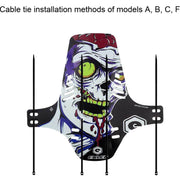 ENLEE E19001 Bicycle Front And Rear Universal Fenders Mountain Bike Mini Shield, Model: A Model