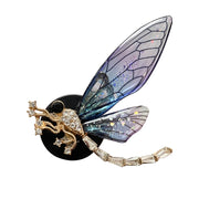 3pcs/set Metal Butterfly Dragonfly Bee Car Air Vent Aromatherapy Decorative Clip(Rose Red)