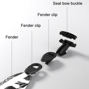 ENLEE EA2305 Quick Detachable Bicycle Mudguard Road And Mountain Bike Fenders, Style: E Model