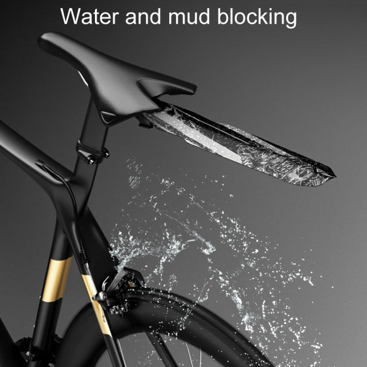 ENLEE EA2305 Quick Detachable Bicycle Mudguard Road And Mountain Bike Fenders, Style: E Model