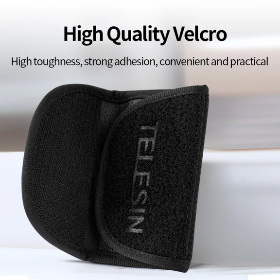 TELESIN Backpack Shoulder Strap Bracket Mount for GoPro Hero / Insta360 /  SJCAM / DJI Action Accessories, Spec: Set B