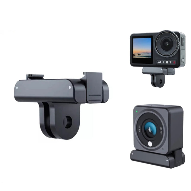 For DJI Osmo Action 4 / 3 / 2 Magnetic Adapter Tripod Connector 1/4 Inch Thread