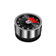 Kitchen Stainless Steel Mechanical Timer Student Time Management Reminder Baking Alarm Clock(Black) - Digital Countdown by PMC TechLife | Online Shopping South Africa | PMC TechLife
