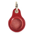 For Airtag CONTACTS FAMILY CF1139 First-layer Cowhide Tracker Protective Case Pet Locator Leather Case(Red) - Key Chain Series by CONTACTS FAMILY | Online Shopping South Africa | PMc TechLife | Buy Now Pay Later Mobicred