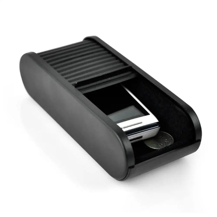 Car Multifunctional Telescopic Pull-out Storage Box(Black)