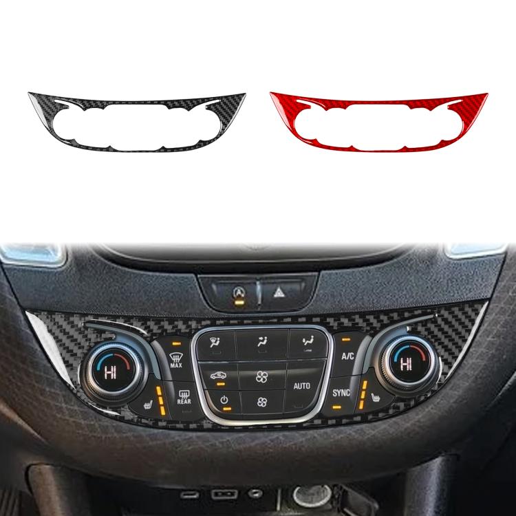For Chevrolet Malibu 2016-2022 C Model Universal Central Control Knob Panel Sticker(Red)