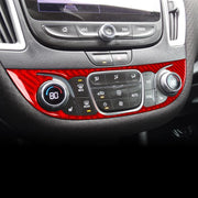 For Chevrolet Malibu 2016-2022 C Model Universal Central Control Knob Panel Sticker(Red)