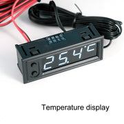 5V/12V WIFI Network Automatic Time Synchronization Digital Electronic Clock Module, Color: Blue