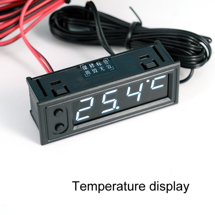 5V/12V WIFI Network Automatic Time Synchronization Digital Electronic Clock Module, Color: Blue