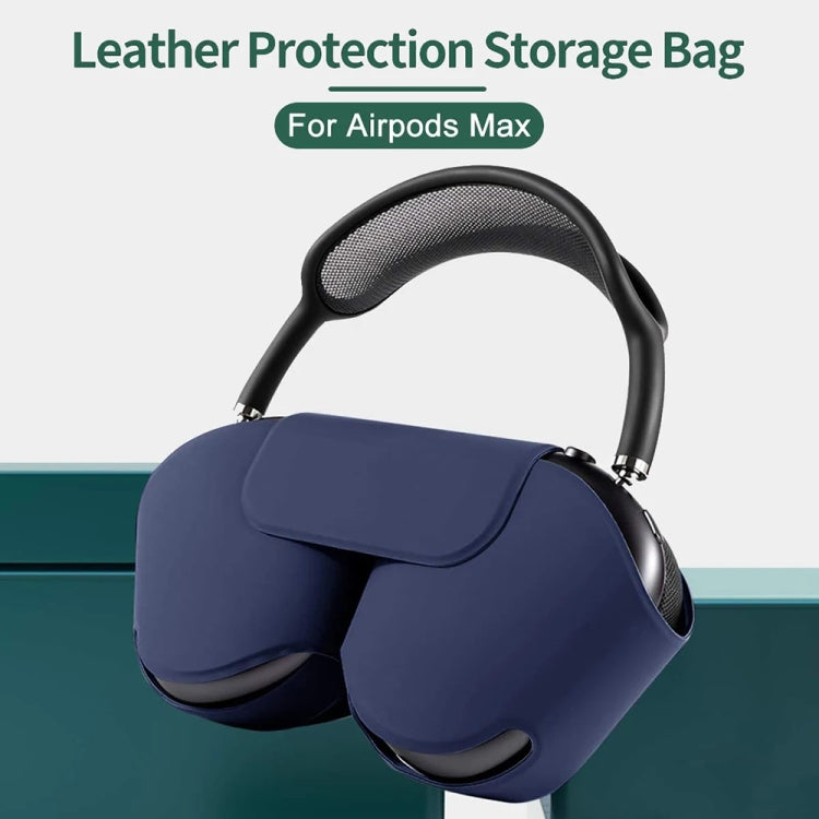 For AirPods Max Headphone Protective Cover Soft Case(Blue)