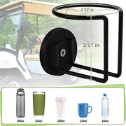 Car Magnetic Drink Holder Boat Submarine Coffee Cup Holder(Upright Fixation)