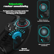 IPEGA Mechanical Gamepad Tablet Cell Phone Stretch Wireless Bluetooth Grip For N-S / P3 / PC / Switch / Android / IOS, Product color: Black