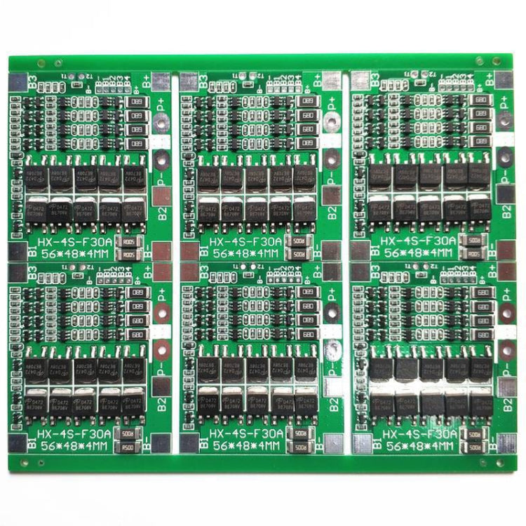 4 S 14.8V / 12.8V 30A Lithium Battery Protective Plate With Equalizer Lithium Iron Phosphate Battery Protection Board(3.2V LiFePO4)