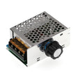 SCR Electronic Voltage Regulator Dimmer, Speed Regulation, Temperature Regulation, With Fuse Housing - Motor & Controller by PMC TechLife | Online Shopping South Africa | PMC TechLife