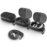 JYS-MQ018 For Apple Vision Pro / Meta Quest 3 VR Glasses Storage Bag Anti-fall and Anti-scrape Portable Bag(Black)