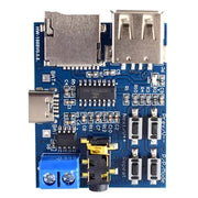 MP3 Lossless Decoder Board Decoder TF Card USB Flash Drive MP3 Decoding Player Module With Amplifier, Interface: Micro