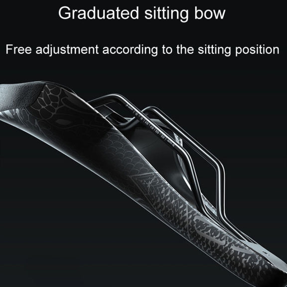 ENLEE ZD-B834 Bicycle Cushion Saddle Mountain Bike Shock Absorbing Seat, Style: Warrior