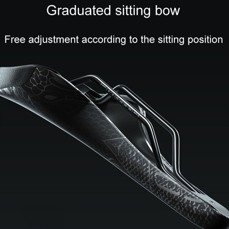 ENLEE ZD-B834 Bicycle Cushion Saddle Mountain Bike Shock Absorbing Seat, Style: Warrior