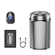 Smart Digital Display Electric Shaver Rechargeable Pocket Razor, Spec: Suspension Knife Net Guncolor - Electric Shavers by PMC TechLife | Online Shopping South Africa | PMC TechLife | Buy Now Pay Later Mobicred