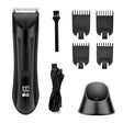 Mens Electrical Body Hair Trimmer LCD Digital Shaver(Black) - free shipping - PMC TechLife - Order now!