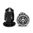 ENLEE BD40 1pair Mountain Bike Aluminum Expandable Handlebar Plugs Bicycle Grip Blocker Accessories(Black) - Bicycle Grips by ENLEE | Online Shopping South Africa | PMc TechLife | Buy Now Pay Later Mobicred