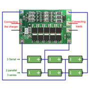 3S 11.1V 12.6V 60A 18650 Li-Ion Battery Charger Protection Board(Enhanced)