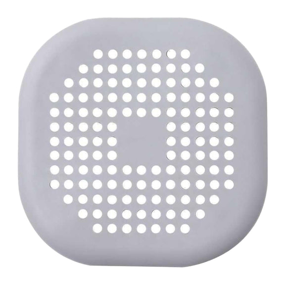 Floor Drain Pad With Suction Pad Kitchen Bathroom Anti Clogging Hair Strainer Sewer Floor Drain Plugs(Grey)