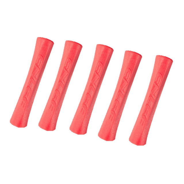 ENLEE 5pcs /Set Mountain Road Bike Brake Shifter Universal Cable Cover(Red)