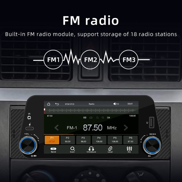 5-Inch Wireless MP5 Car Universal Bluetooth Hands-Free Radio(F152W)