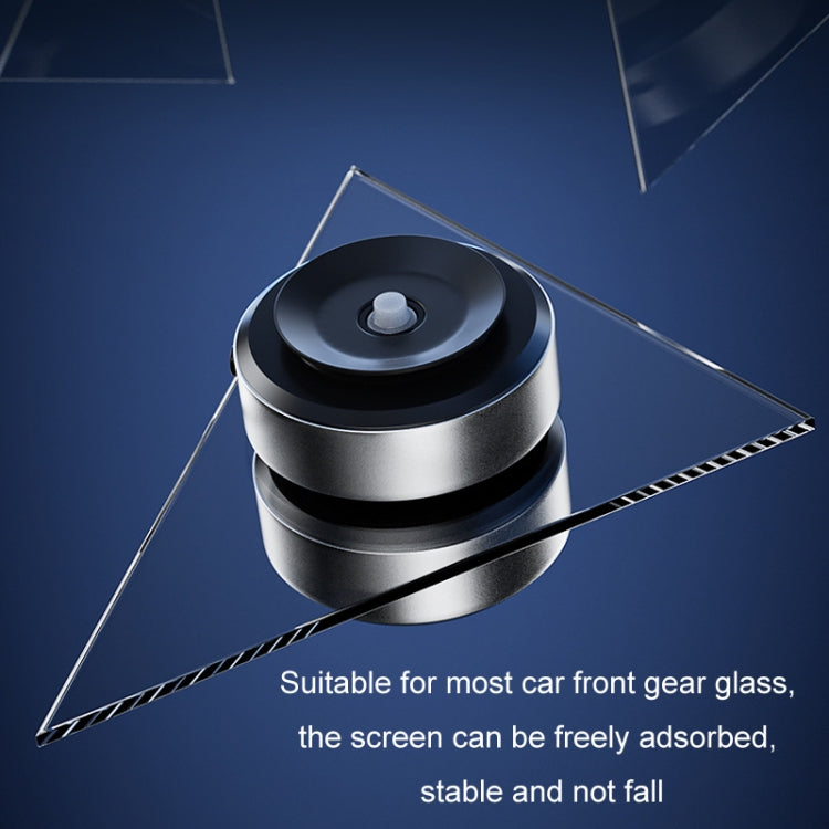 Magsafe Electric Suction Cup Magnetic Mobile Phone Car Navigation Holder(Black)
