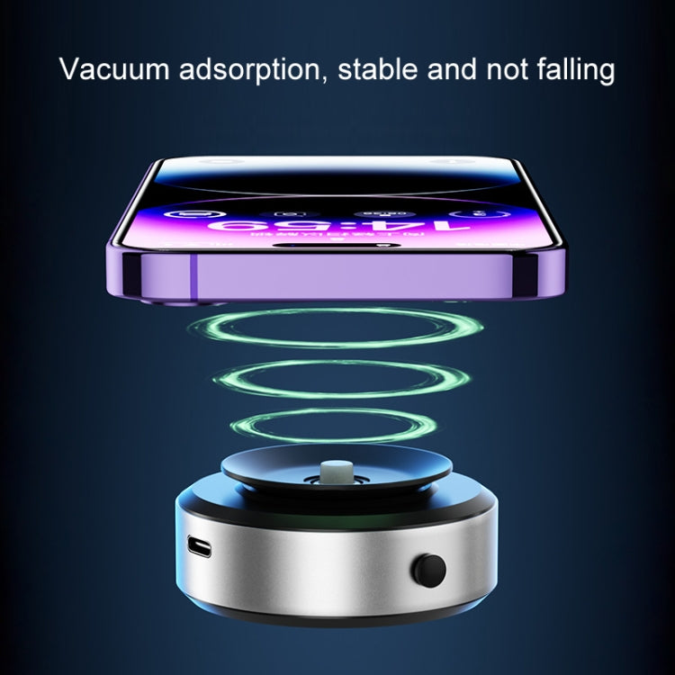 Magsafe Electric Suction Cup Magnetic Mobile Phone Car Navigation Holder(Black)