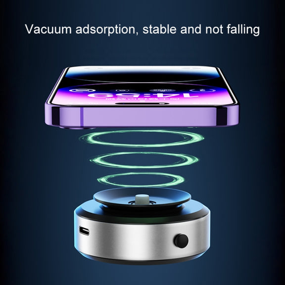 Magsafe Electric Suction Cup Magnetic Mobile Phone Car Navigation Holder(Black)
