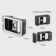 APEXEL  Multifunctional Fill Light Phone Clip With 1/4 Inch & M17 M37 Thread Tnterface APL-FL.23