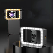 APEXEL  Multifunctional Fill Light Phone Clip With 1/4 Inch & M17 M37 Thread Tnterface APL-FL.23