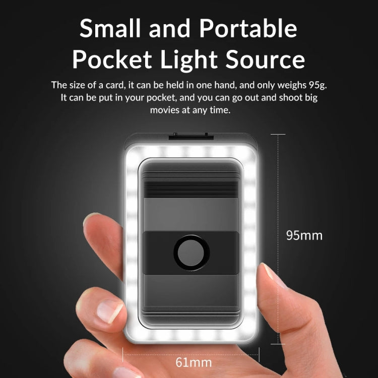 APEXEL  Multifunctional Fill Light Phone Clip With 1/4 Inch & M17 M37 Thread Tnterface APL-FL.23
