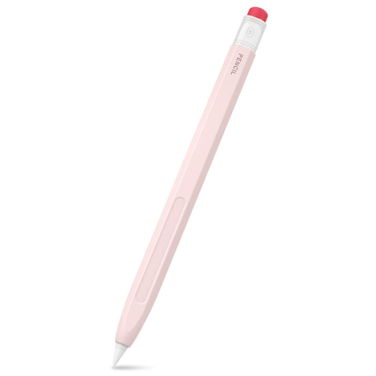For Apple Pencil 2 AhaStyle PT180-2 Retro Stylus Protective Case Drop Proof Capacitive Pen Cover(Pink)