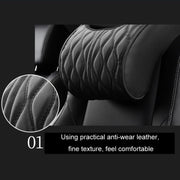 Car Seat Memory Foam Support Cushion, Color: Coffee Headrest