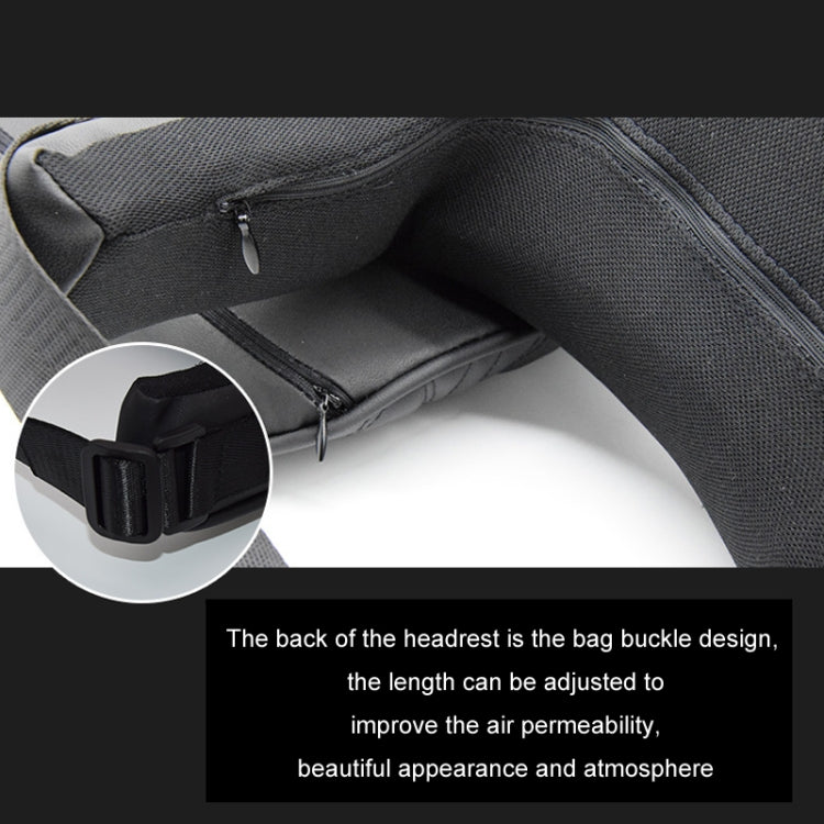 Car Seat Memory Foam Support Cushion, Color: Coffee Headrest